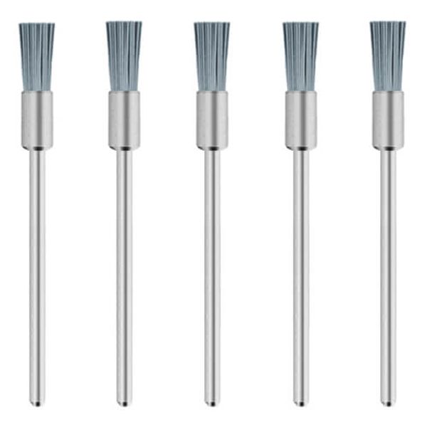 4x Feinschleifbürste [ 14 X 1,2 Mm | Grob] Für Dremel, Proxxon