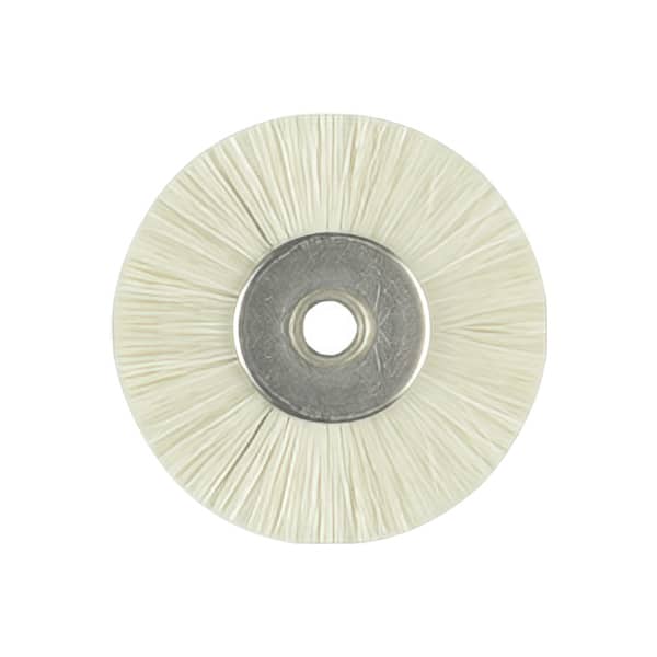 Ziegenhaar-Bürste [Ø 22 x 2 mm | weiß]