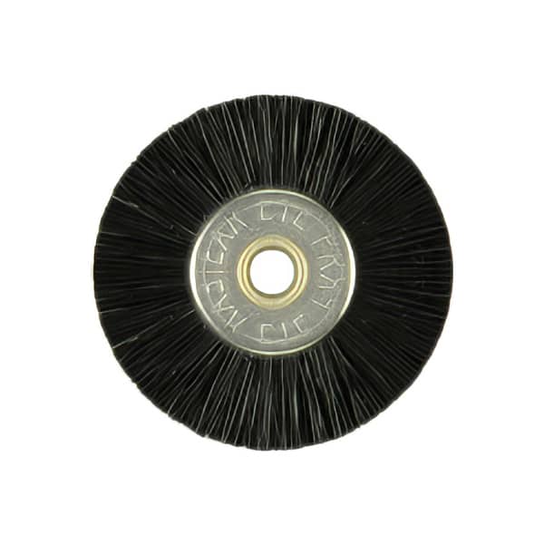 Chungking-Borsten-Bürste [Ø 22 x 2 mm | schwarz]