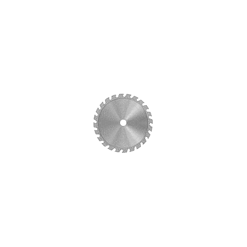 Diamant-Trennscheibe "Sägezahn" [Ø 19 x 0,2 mm | flexibel]