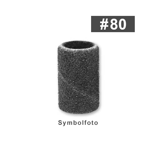 Siliciumcarbid-Schleifhülse [Ø 8 x 13 mm | Körnung 80]