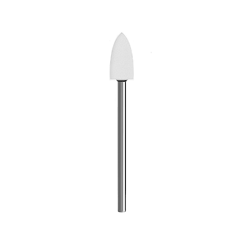 Edelkorund-Schleifstift weiß [Ø 6 x 12 mm]