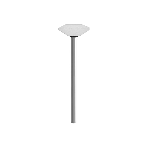 Edelkorund-Schleifstift weiß [Ø 13 x 5 mm]