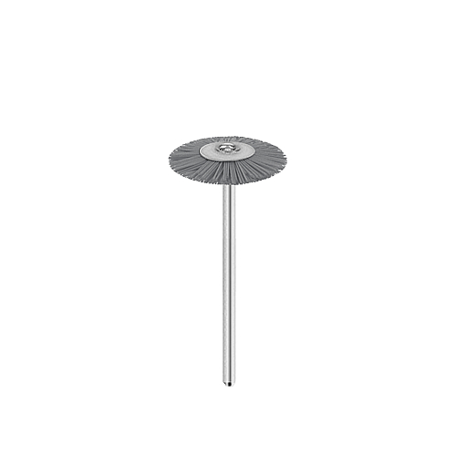 Nylon-Bürste mit Schleifkorn "SiC" [Ø 22 x 2 mm]