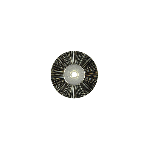 Ziegenhaar-Bürste [Ø 22 x 2 mm | grau]