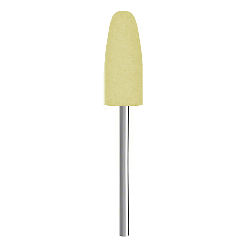 Gummipolierer "Geschoss" [Ø 10 x 24 mm | extrafein]