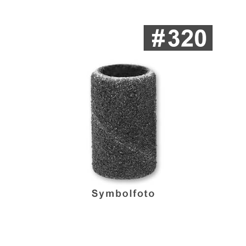 Siliciumcarbid-Schleifhülse [Ø 8 x 13 mm | Körnung 320]
