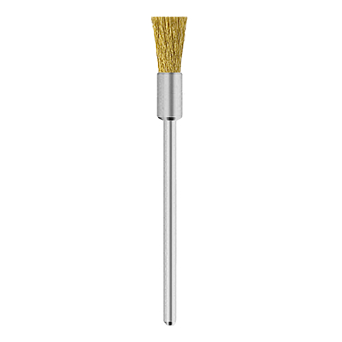 Messingdraht-Bürste [Ø 5 x 10 mm | Schaft 2,35 mm]