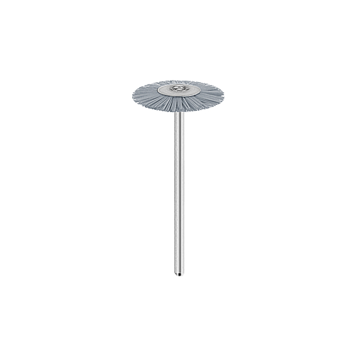 Nylon-Bürste mit Schleifkorn "AO" [Ø 22 x 2 mm]